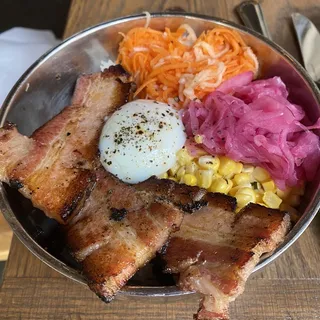 SMOKED PORK BELLY RICE BOWL