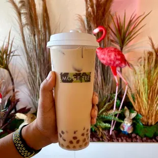 Rose Bubble Milk Tea