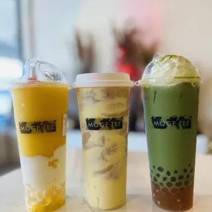 Taro Tofu Pudding Milk Tea