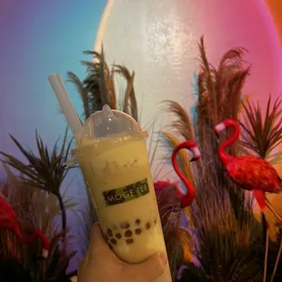 Taro Mochi Bubble Tea
