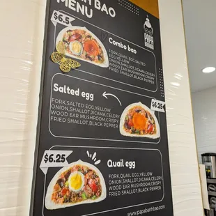 Interesting traditional savory buns