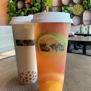 Cheese Foam Rose Oolong Tea