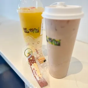  cup of coffee and a drink