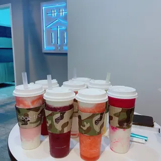 Cheese Foam Black Milk Tea 芝士奶茶