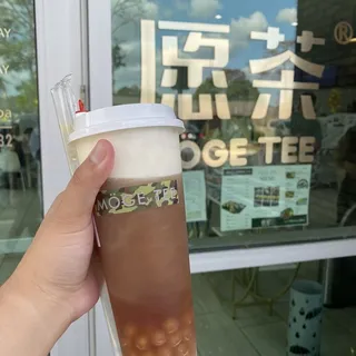 Cheese Foam Peach Oolong Tea
