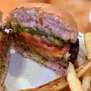 Veggie Burger, jerk style