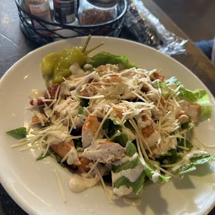 Great chicken salads from mogios pizza