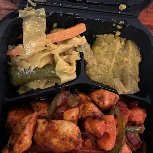 Chicken tibs