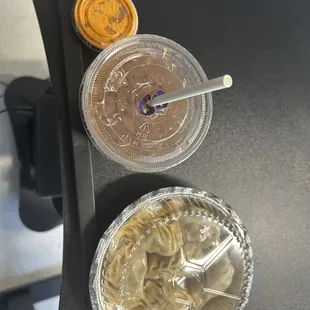 Top view of  C Momo Fresh Tamarind Lemonade