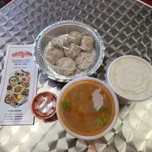 Pork Momos, Achari Lamb