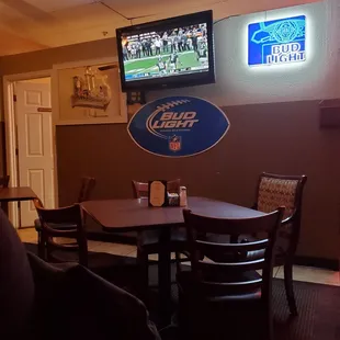 Bar area