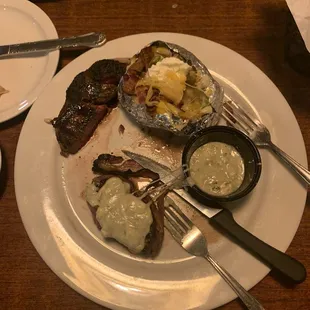 Filet with BlueCheese crumble butter delicious