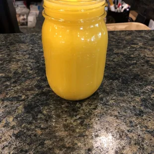 Mango smoothie!