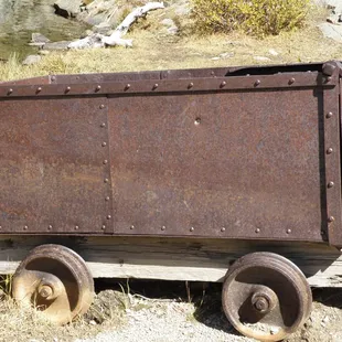 Ore car sitting near Lower Mohawk Lake