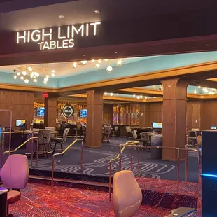 High Limit Tables &amp; Heat Bar