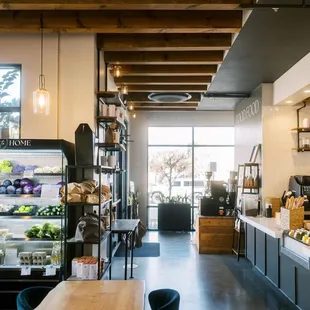 Retail space featuring locally sourced produce!