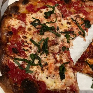 Margherita pizza. Delicious!!!