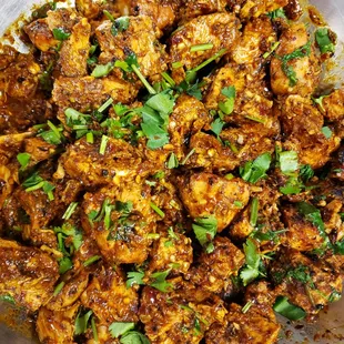 BBQ Chicken Nepali Way (Cho-Ye-La)