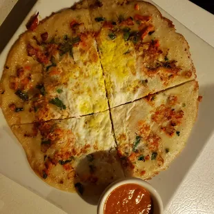 Nepali Pizza (Chatamari)