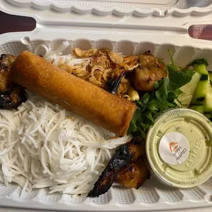 Mini Moi with shrimp (3) $11.75