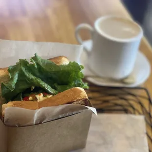 Egg Curry Sando