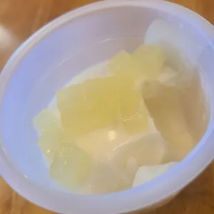 Yuzu Panna Cotta