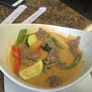 Red Curry Beef