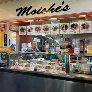 a man behind the counter