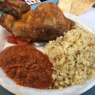 Half Chicken Plate