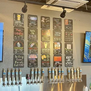 Several great brews.