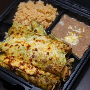 Chorizo Chicken Enchiladas