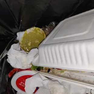Threw it away, SO NASTY!