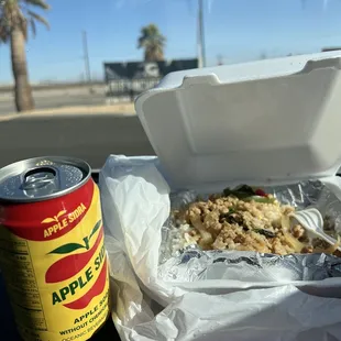 52. Basil Kraprow over Rice with Fried Egg