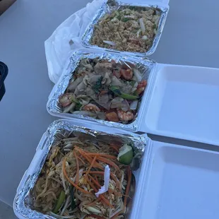 39. Pad Thai, 40. Drunken Noodle, 51. Combination Fried Rice