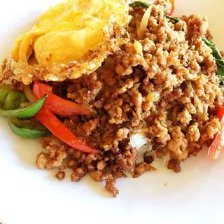 71. Spicy Mint Basil Kra Pow