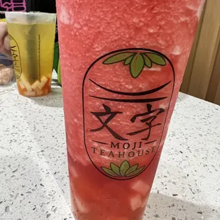 Strawberry Slush Tea