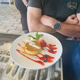 Flan De Queso De Cabra