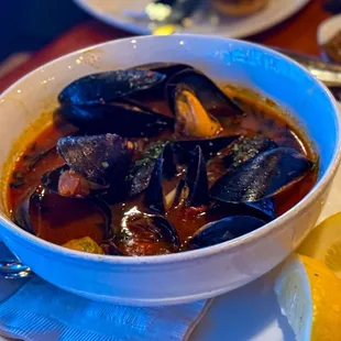 Mejillones Al Sofrito (mussels)