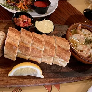 Gambas Al Ajillo (garlic shrimp)