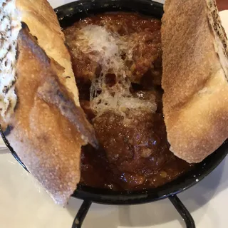 Albndigas (meatballs)