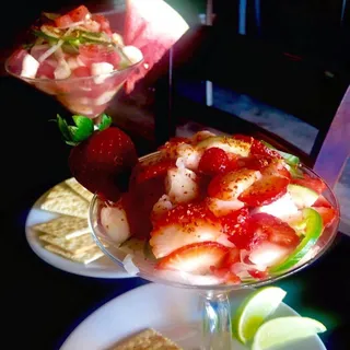 Fruit Shrimp Ceviche