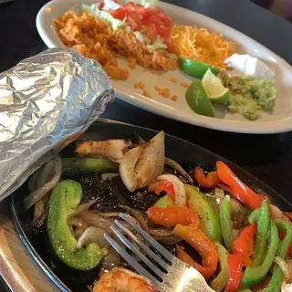Shrimp Fajitas