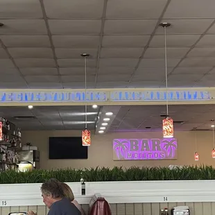a woman sitting at a table