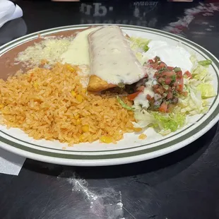Chimichanga cheesy!