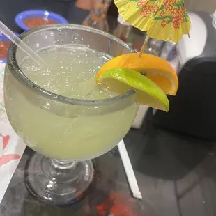 Margarita on the rocks