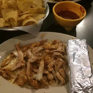 They have the best salsa- slightly spicy but it's perfect!  The Steven special is huge and so cheesy.  Definitely a must try!