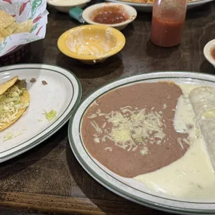 Speedy Gonzales with beans