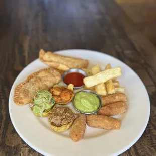 fish and chips, food