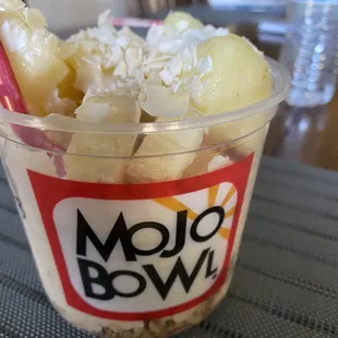 Coco bowl and I added Peanut Butter