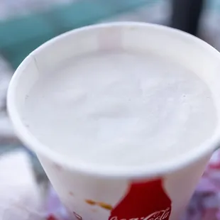 Seasonal Pumpkin Pie Shake ($4.50/kids size)